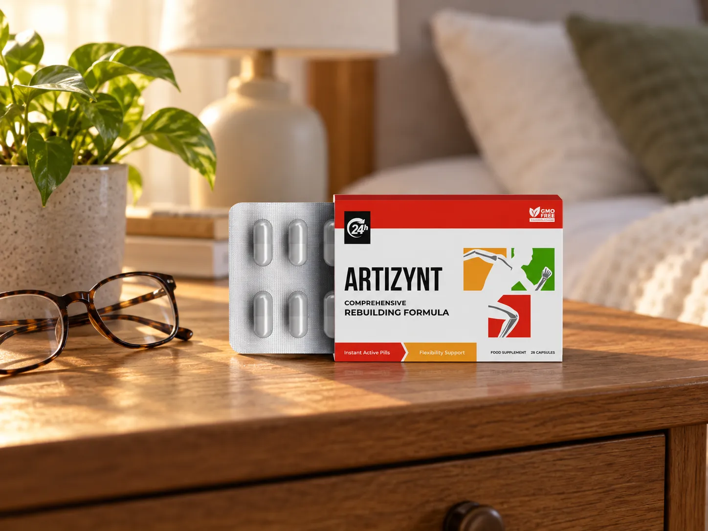 ArtiZynt caps — Verpackung im Alltag